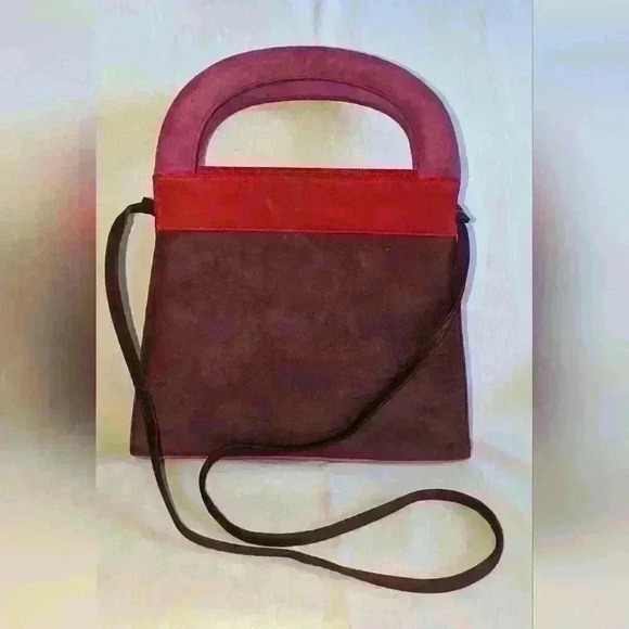 Rare Find Frenchy of California Top Handle Purse with Crossbody Option - Picture 4 of 6